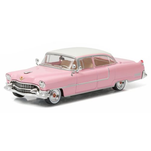 Elvis Presley 1955 ''Pink Cadillac'' Fleetwood Series 60 1:43 Scale Die-Cast Metal Vehicle
